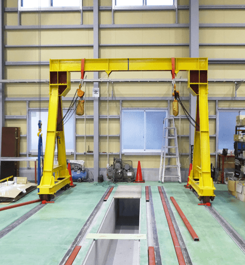 門型クレーン（3ton×2）